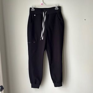S petite high waisted figs joggers